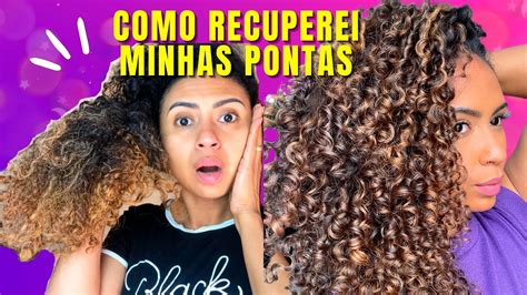 COMO ACABAR AS PONTAS DUPLAS E QUEBRADIÇAS PROJETO RAPUNZEL