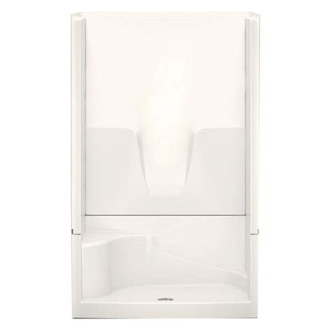 Aquatic Remodeline 48 in. x 34 in. x 76 in. 4-Piece Shower Stall with ...