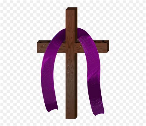 Lent Cliparts - Lenten Cross - Png Download (#5472994) - PinClipart