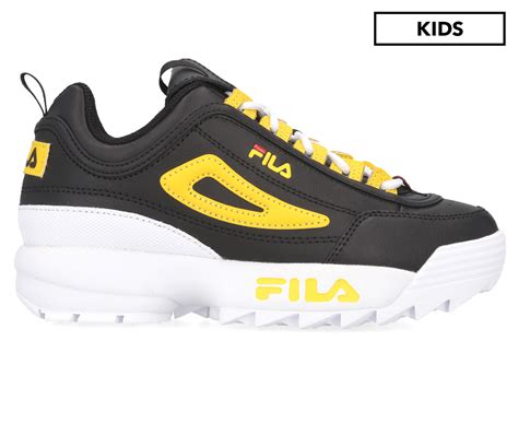 Fila Boys Disruptor 2 Sneakers Blackwhitelemon Au