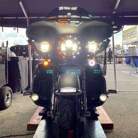 Customer Gallery Front Fender Tip Led Lights For Harley Davidson