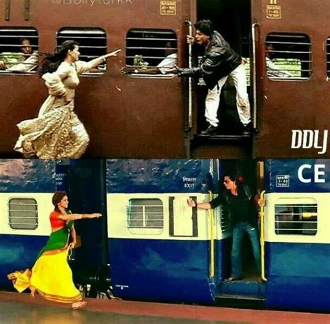 Srk Epic Train Scenes Chennai Express Shahrukh Khan Bollywood