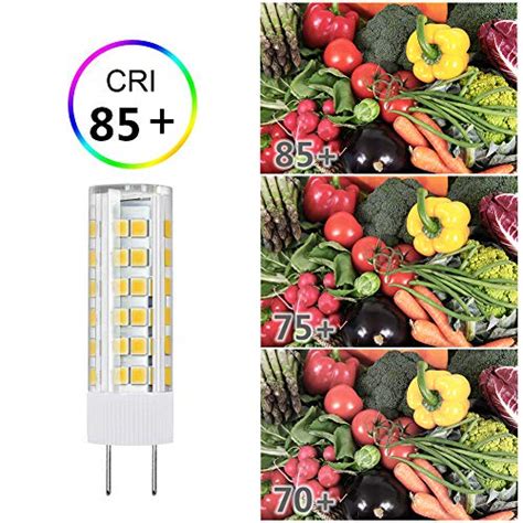 DiCUNO G8 LED Bulb Dimmable 6W Warm White 3000K 120V Xenon 60w