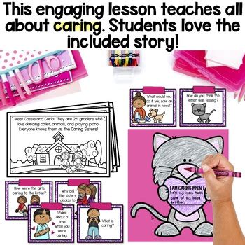 Caring Lesson Character Education Care For Others Character Traits Sel