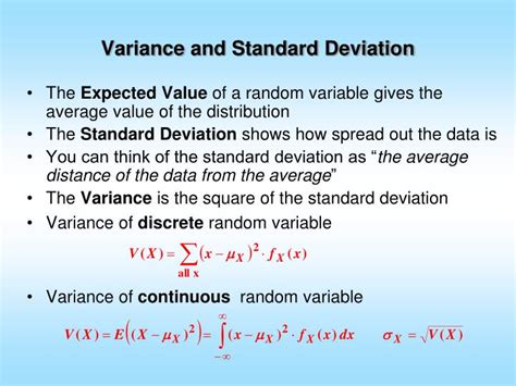 Ppt Variance And Standard Deviation Powerpoint Presentation Free