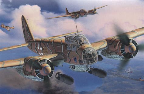 Junkers Ju 88A 4 Aircraft Painting Aircraft Art Airplane Art