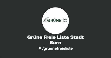 Grüne Freie Liste Stadt Bern Linktree