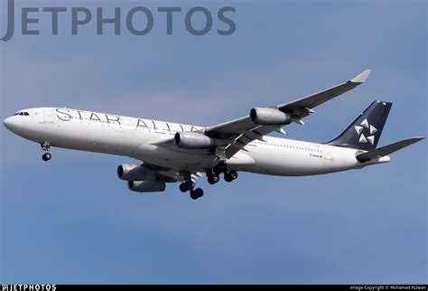 D AIGW Airbus A340 313 Lufthansa Mohamed Rizwan JetPhotos