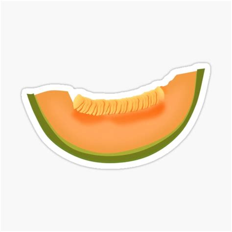 Melon Sticker For Sale By Dongila5 Redbubble