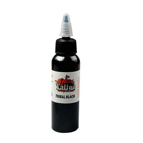 Dragonhawk TATTOO INK 1 PACK Black Color 2oz Bottles Color Ink SL069-in ...