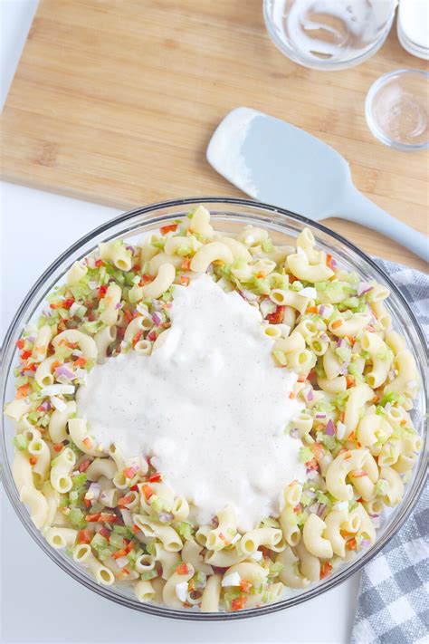 Classic Macaroni Salad Recipe Lanas Cooking