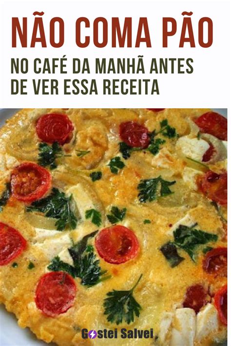 Não coma pão Faça essa delícia para comer no lanche SEM TRIGO E SEM