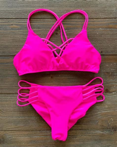 Sweet Treat Bikinis Sport On Instagram “stella In Neon Pink 💕