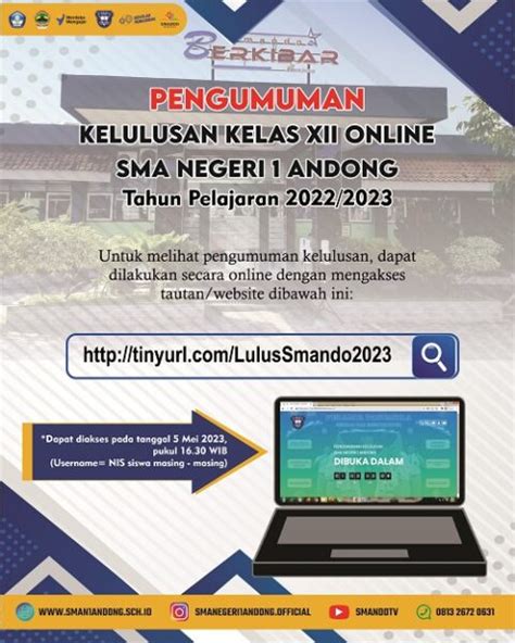 Pengumuman Kelulusan Siswa Kelas Xii Tahun Pelajaran Sman