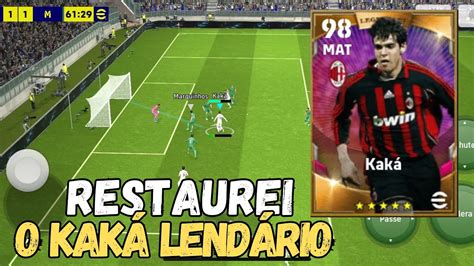 Gameplay Kaka Lend Rio De Infiltra O Destruindo No Efootball