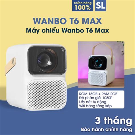 máy chiếu xiaomi wanbo t6 max giá tốt Tháng 2 2023 Mua ngay Shopee