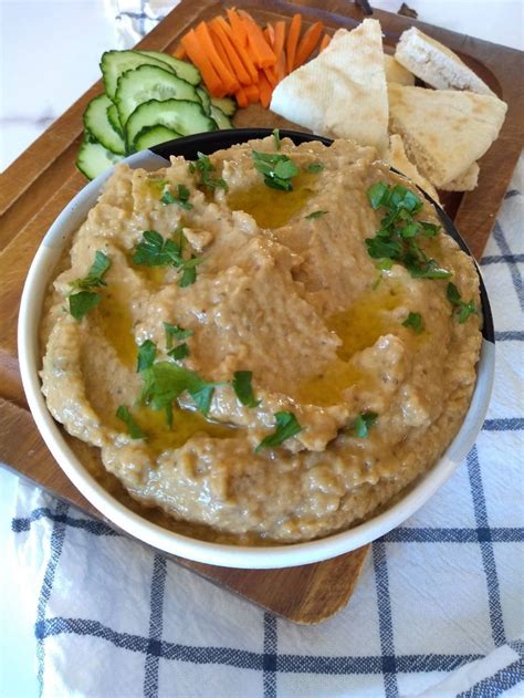 Baba ganoush Pate de berenjena Salsas y aliños Aperitivos