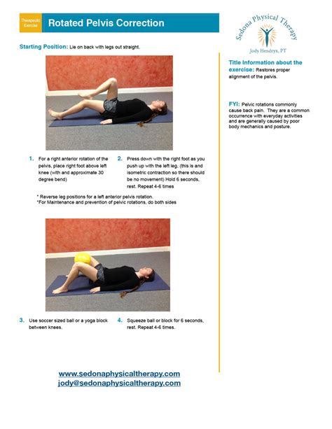 Rotated Pelvis Correction Sedona Physical Therapy