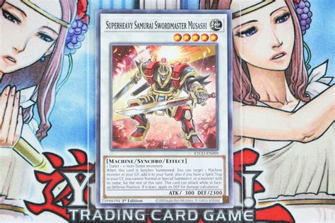 Yugioh Superheavy Samurai Swordmaster Musashi Etco En St Edition