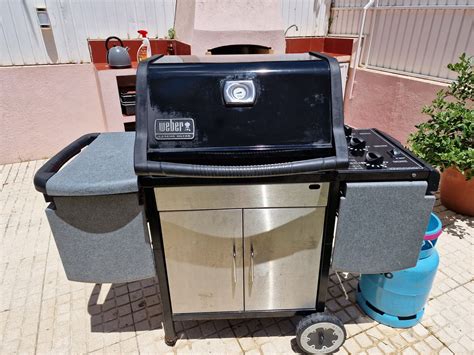 Churrasqueira Grelhador Bbq A G S Weber Genesis Cascais E Estoril Olx