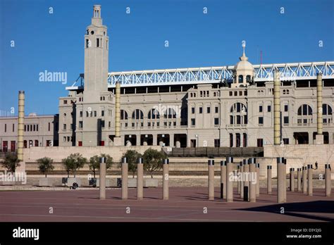 Estadi Olímpic Lluís Companys Olympiastadion in Montjuic Barcelona