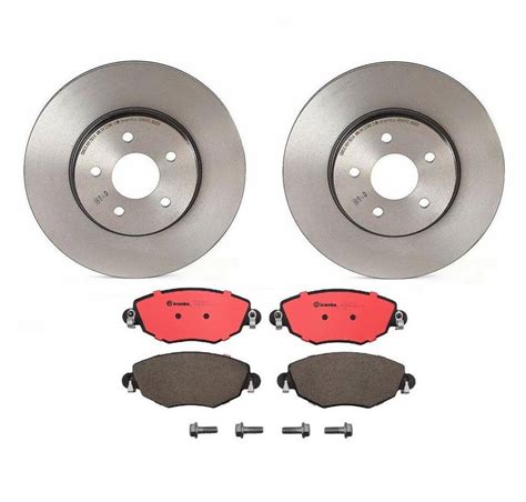 Jaguar Brembo Brakes Kit Pads And Rotors Front Mm Ceramic