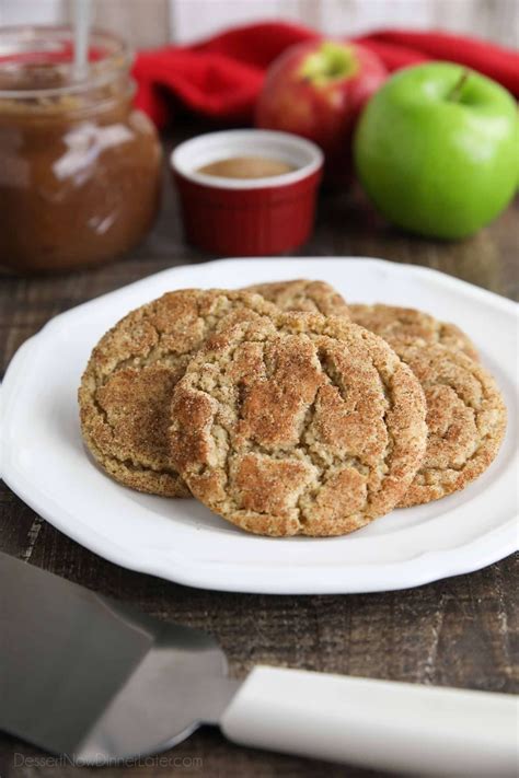 Apple Butter Cookies Like Snickerdoodles Dessert Now Dinner Later