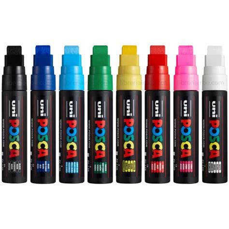 Set De Marcadores Uni Posca Pc K Librer A Irbe Bolivia