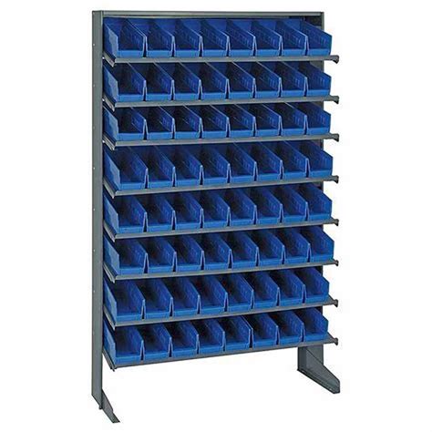 Plastic Storage Bin Racks Spare Parts Shelving