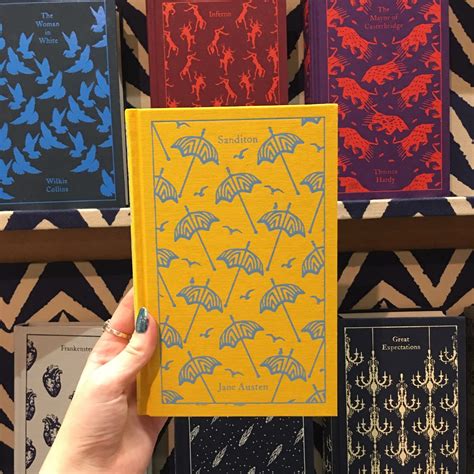 Pretty Yellow Cover In Penguin Clothbound Classics Book