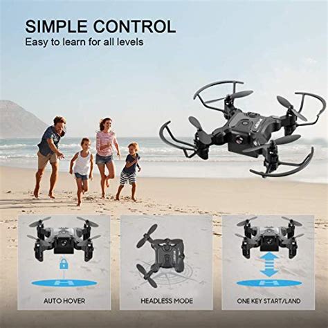 4DRC Mini Drone with 720p Camera for Kids and Adults, FPV V2 Drone ...