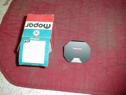 Nos Mopar Oil Gauge Thru Dodge Truck D W Series Models