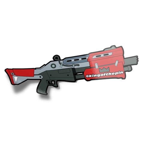 Fortnite Tactical Shotgun Sticker – King of the Pin