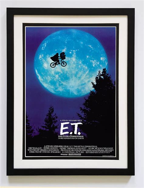 E.T. Movie Poster Framed Many Sizes Available - Etsy