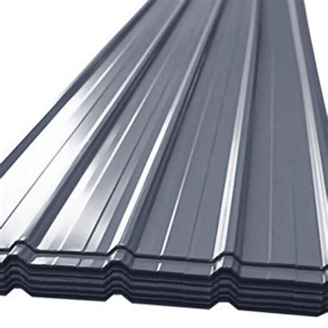 Pcs Roof Sheets Dark Grey Corrugated Profile Roofing Carport