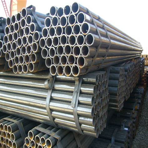 China Astm A Gr B Schedule Q Erw Welded Black Carbon Steel