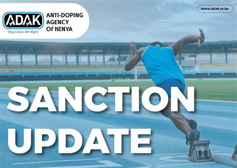 Anti Doping Agency Of Kenya On Twitter The Sports Dispute