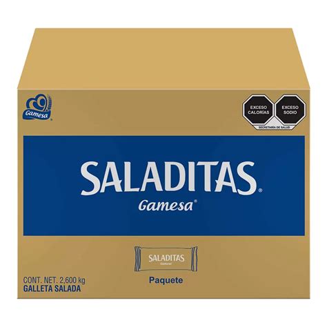 Gamesa Galletas Saladitas 200 pzas de 13g Costco México