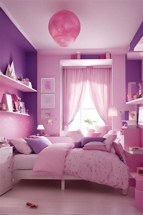 🧸 Cute Pink And Purple Kids Bedroom Ideas 🧸 Purple Bedrooms Purple