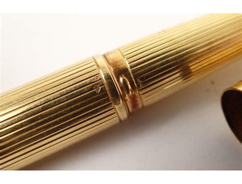 Stylo Plume Waterman Or Massif Carats T Te Aigle Gold Pen Xx Me Si Cle