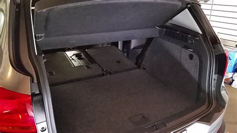 2016 Volkswagen Tiguan Suv Checking Cargo Area Space With 2nd Row Seats Folded Youtube