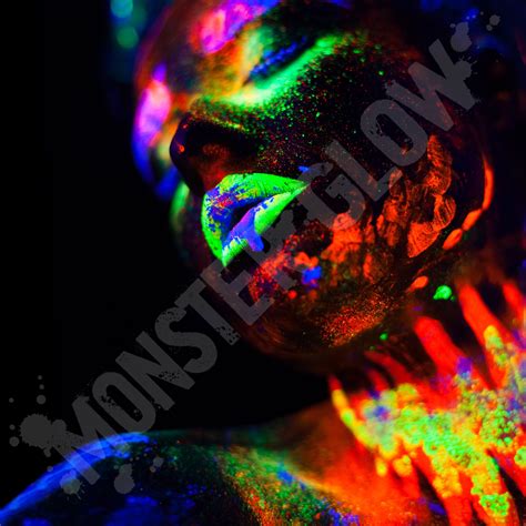 Monster Glow Uv Neon Face Body Paint Stick Pack Face Paint Uv