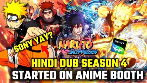 Naruto Shippuden Season Hindi Dub Started On Anime Booth Naruto