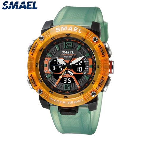 Sport Watches Waterproof Smael Male Clock Digital Led Display Quartz