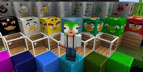 Angry Birds Texture Pack [16×16] | Minecraft PE Texture Packs