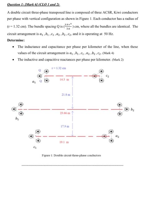 Solved 399 Question 1 Mark 6 Clo 1 And 2 A Double