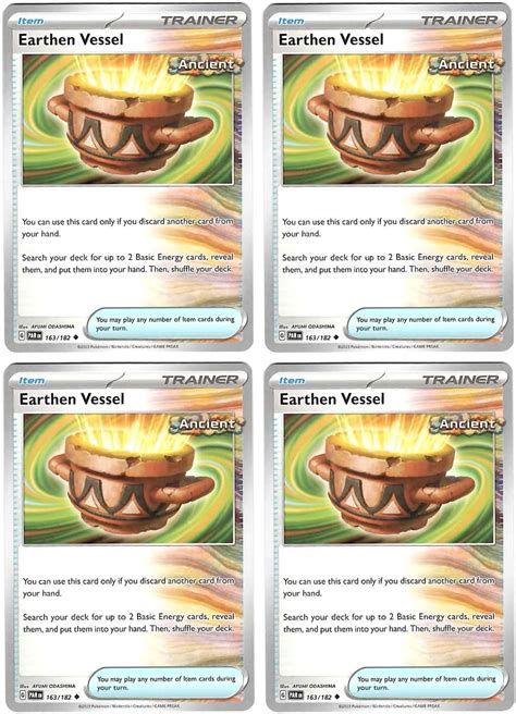 Amazon Earthen Vessel 163 182 Paradox Rift Pokemon Ancient