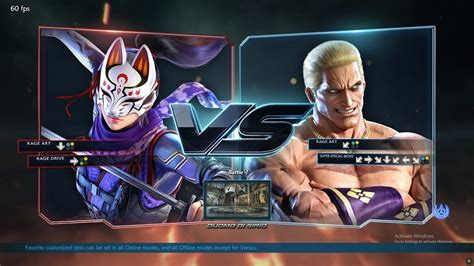 Geese Howard Vs Kunimitsu Tekken 7 Online Season 5 Gameplay ASB