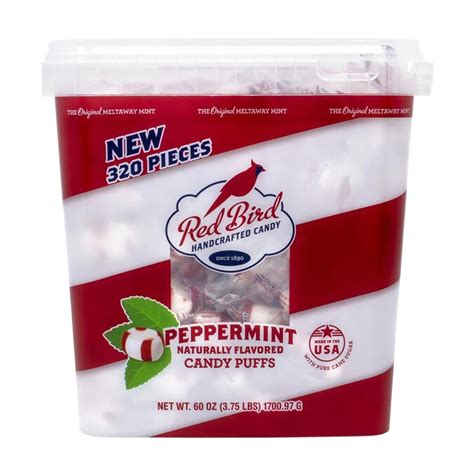 Red Bird Red Bird Soft Peppermint Puff Tub 320 In The Snacks And Candy