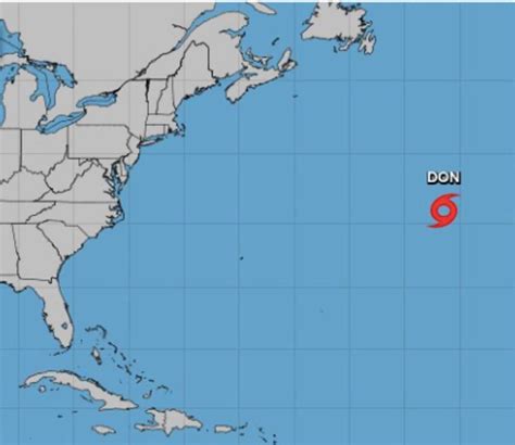 First Hurricane Of 2023 Atlantic Season Develops Then Downgraded Here